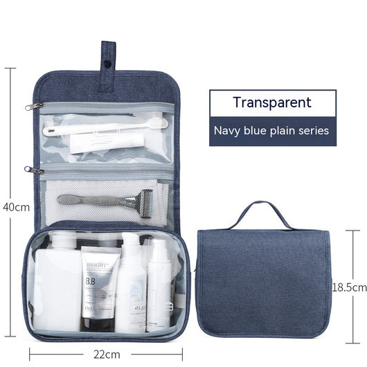 Bolsa de Aseo Organizadora de Viaje Impermeable con Gran Capacidad para Hombre - Image 9