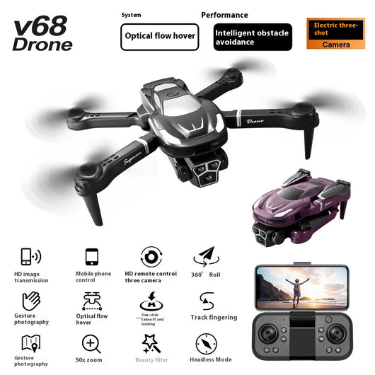 Dron con Cámara HD y Control Remoto - Batería de Larga Duración - Image 3