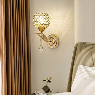 Lámpara de Pared LED Cristal Diseño Minimalista para Sala - Image 4