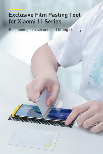 Protector de Pantalla Hidrogel Curvo Full Screen para Xiaomi 11 | Pack de 2 Piezas Transparente - Image 16