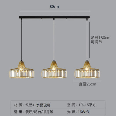 Lámpara Colgante de Cristal Lujo Moderno para Dormitorio - Image 13