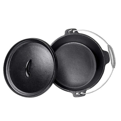 Set de Cocina de Hierro Fundido para Camping y Horno Portátil - Image 5