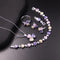 Conjunto de Joyería Trébol de Zirconia para Mujer