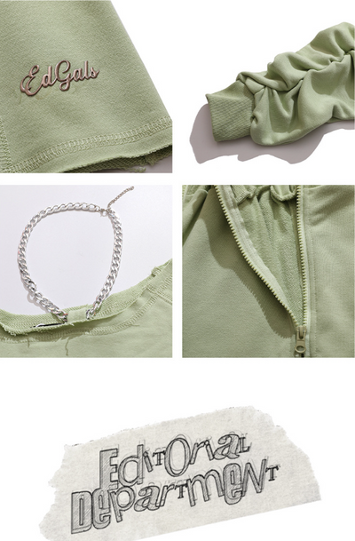 Blusa Halter Cuello Abierto Manga Larga para Mujer - Estilo Urbano - Image 11