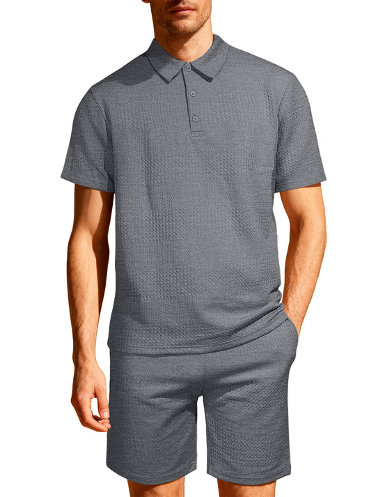 Conjunto Deportivo Hombre Jacquard Suelta Comodidad Total - Image 9