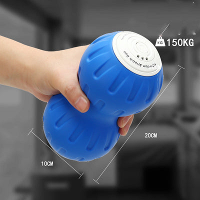 Balón Masajeador Vibración Cacahuete para Relajación Muscular y Yoga