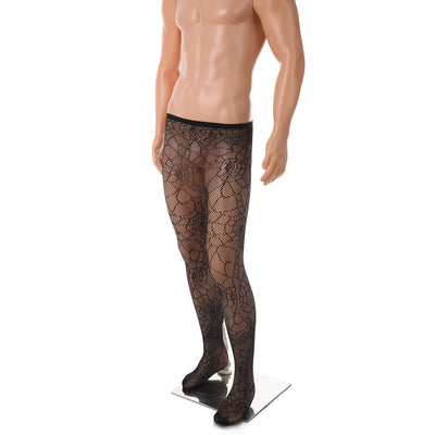 Pantimedias de Encaje Mesh Sexy para Hombre - Tejido Elástico Premium - Image 5