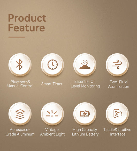 Difusor Aromático Bluetooth con Carga Silenciosa y Diseño Premium - Image 19