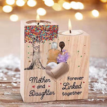 Candelabro Corazón Lacado con Ornamentos de Madera - Regalo de Pareja Navideño - Image 7