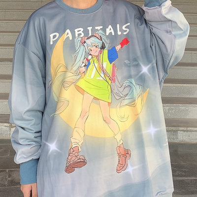 Sudadera Manga Larga Moon Girl - Image 12