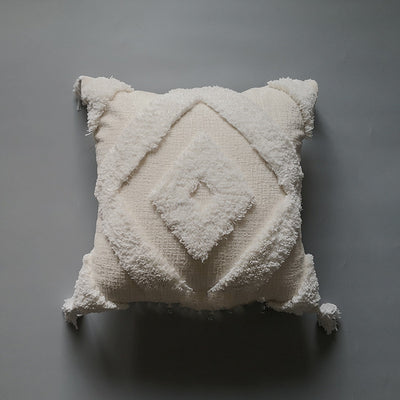 Funda de Cojín Escandinavo en Madera Natural - Diseño Japonés Minimalista - Image 4