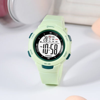 Reloj Electrónico Estudiantil con Correa Luminosa Impermeable y Hebilla de Moda - Image 7