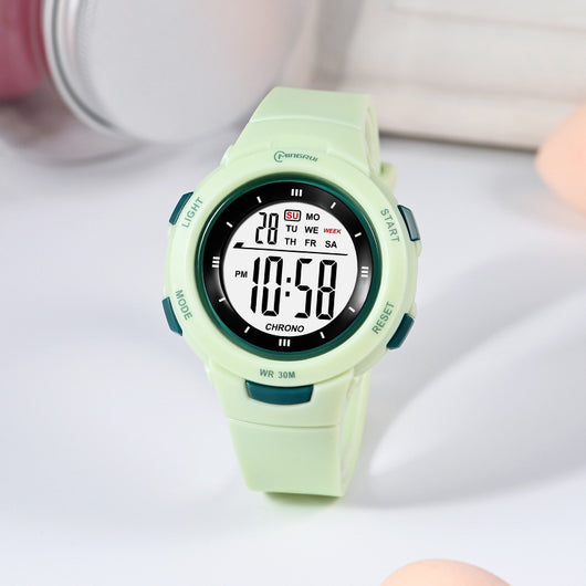 Reloj Electrónico Estudiantil con Correa Luminosa Impermeable y Hebilla de Moda - Image 7