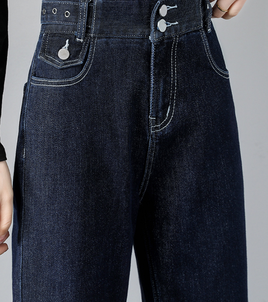 Pantalón Recto Cintura Alta Efecto Reductor para Mujer - Image 9