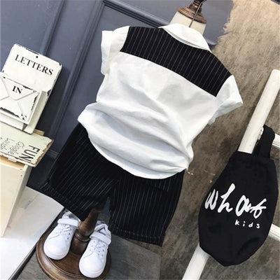Traje Corto de Verano para Niño Estilo Coreano - Image 2