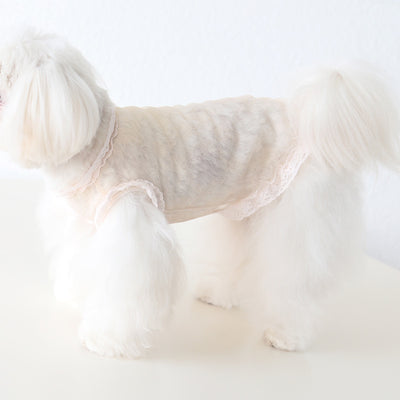 Chaleco de Encaje Antiestático para Mascotas - Ropa Elegante para Perros y Gatos - Image 9