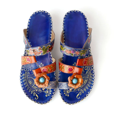 Sandalias Étnicas para Mujer con Tacón Medio Ligero - Image 20