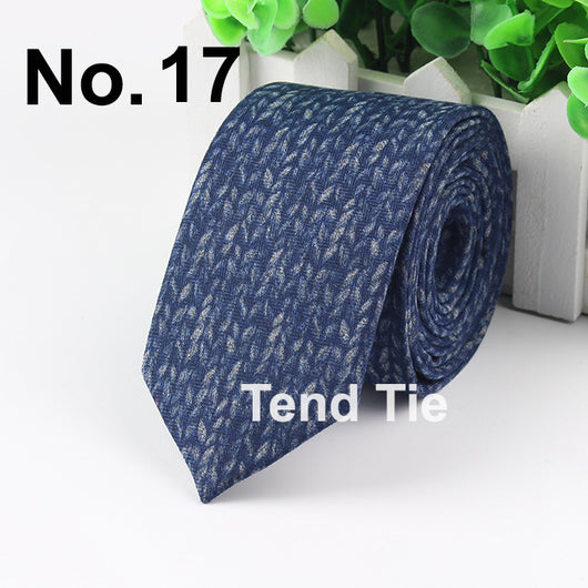 Corbata Ultra Angosta de Lana para Hombre - Elegancia Sofisticada - Image 18