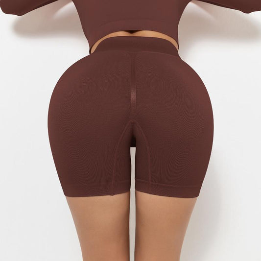 Shorts Deportivos Cintura Alta para Yoga y Entrenamiento