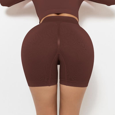 Shorts Deportivos Cintura Alta para Yoga y Entrenamiento