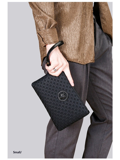 Clutch Personalizado de Textura Tejida con Diseño Minimalista y Gran Capacidad - Image 26