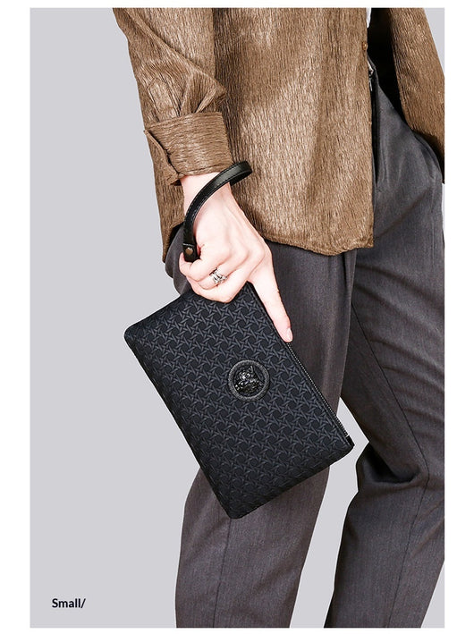 Clutch Personalizado de Textura Tejida con Diseño Minimalista y Gran Capacidad - Image 26