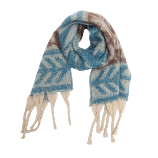 Pashmina de Otoño Invierno con Borlas - Tejido Grueso Europeo Estilo Moderno - Image 10