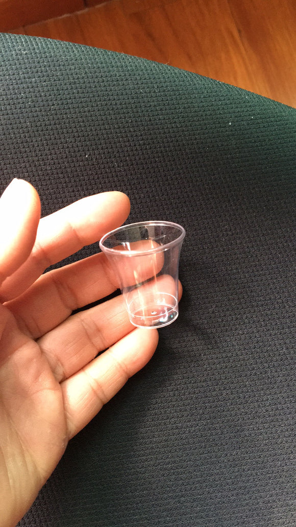 Vasos Desechables para Comunión - Plástico Resistente
