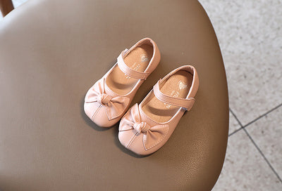 Zapatos de Cuero Infantiles Estilo Colegio Británico con Moño - Image 17