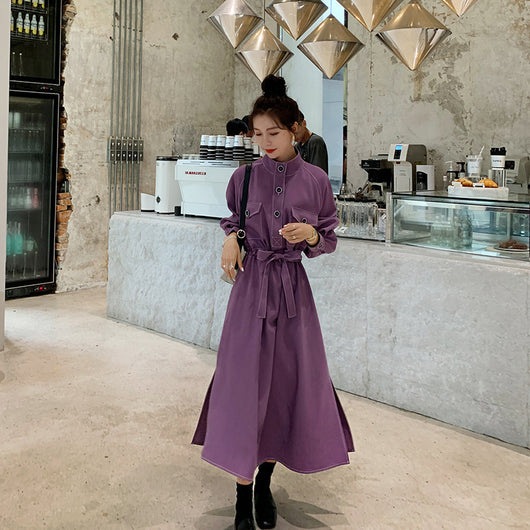 Vestido Camisa Morado - Image 7