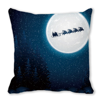 Funda de Almohada Navideña Serie Alce Creativo Estampada - Image 3