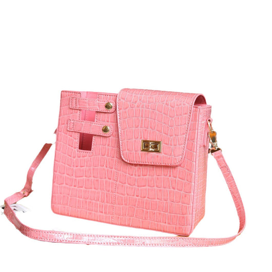Bolso Crossbody con Diseño de Patrón de Piedra - Image 5