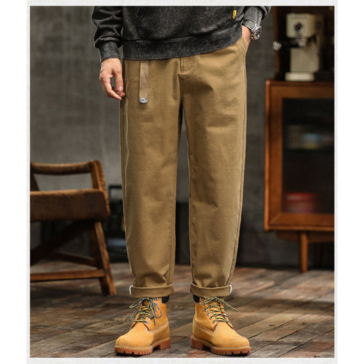 Pantalones de Trabajo Holgados Estilo Americano para Primavera Verano - Image 2