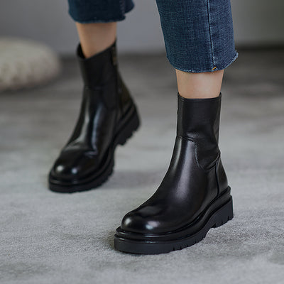 Botas Infantiles de Invierno Martin con Forro de Terciopelo y Suela Plana - Image 7