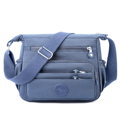 Bolsa Crossbody de Nylon Ligera con Gran Capacidad - Image 5