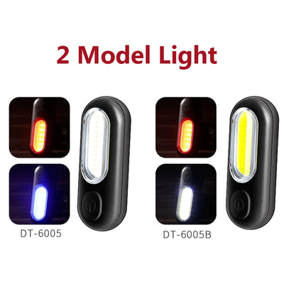 Luces LED Recargables USB para Bicicleta - Seguridad Nocturna - Image 11