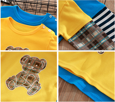 Camiseta de Manga Larga para Niños - Primavera y Otoño - Image 24
