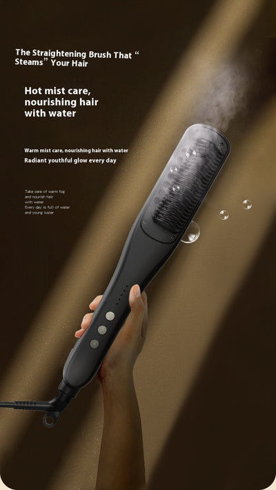 Peine Alisador de Vapor Golden Rice - Hidratación Profunda y Anti-Frizz - Image 9