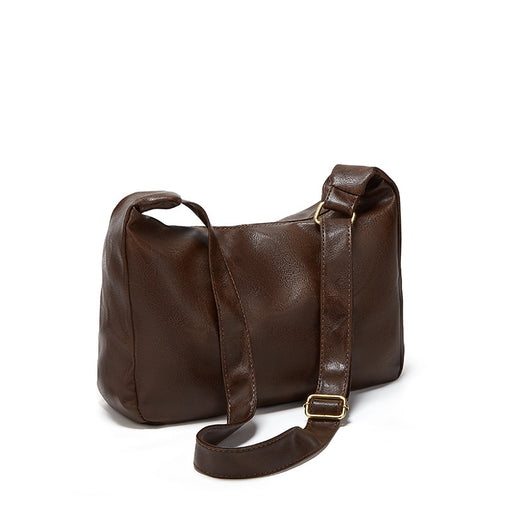 Bolso Tote Retro de Gran Capacidad en Colores Sólidos para Mujer - Image 3