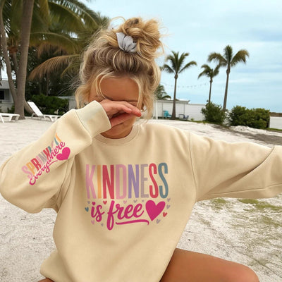 Sudadera Deportiva para Mujer con Estampado y Manga Larga - Image 3