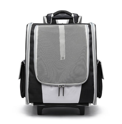 Mochila Transportadora Respirable para Mascotas con Ruedas - Image 16