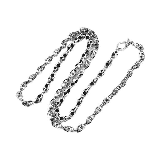 Collar de Plata Esterlina 925 con Calavera de 6mm - Image 5