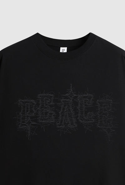 Camiseta Holgada Estampado Foam Puff para Hombre - Image 11