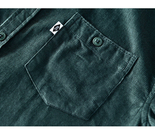 Camisa de Pana Casual con Bolsillos para Hombre - Image 18