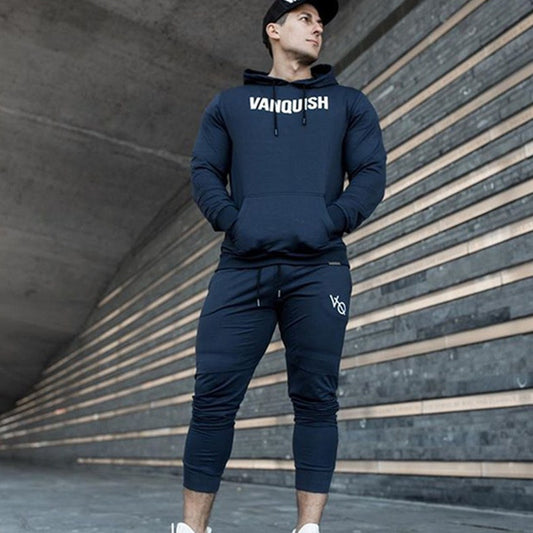Conjunto Deportivo Manga Larga para Hombre - Ajuste Moderno y Funcional