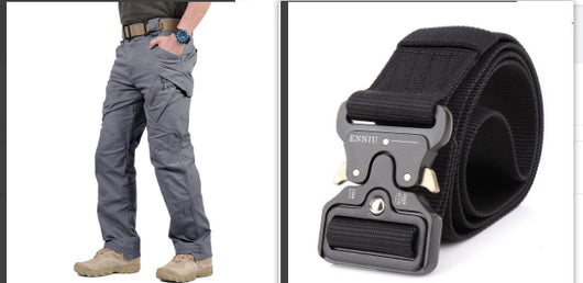 Pantalones de Senderismo Impermeables Holgados para Hombre - Image 8