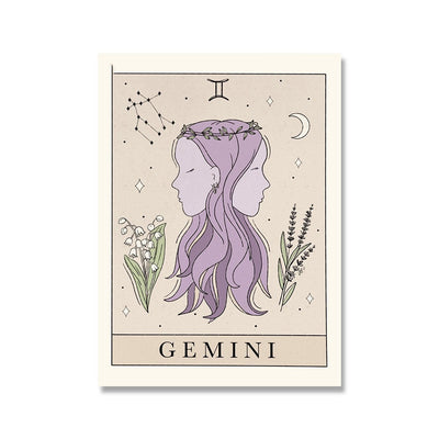 Cuadro de Tarot y Constelaciones - Póster Artístico de Lona - Image 6