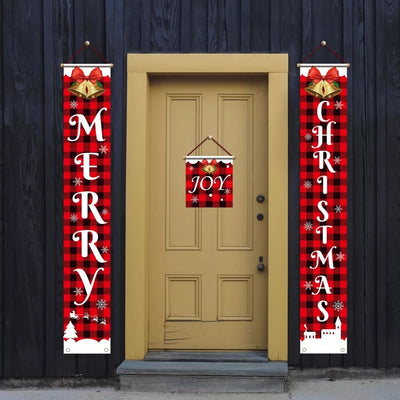 Decoraciones Navideñas: Cortinas, Banderas y Adornos Colgantes - Image 29