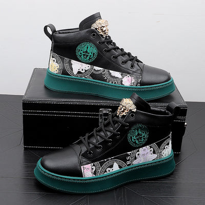 Tenis Casuales de Hombre con Diseño Estampado Versátil - Image 10