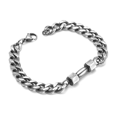 Pulsera de Acero Titanio para Hombre - Diseño Vintage - Image 6